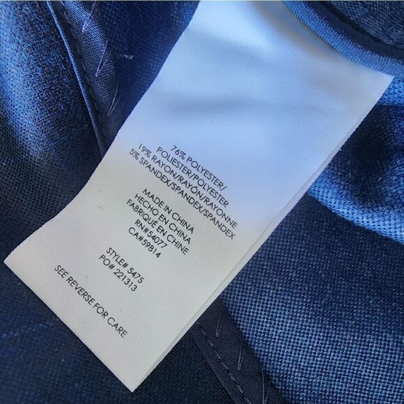 Cabi plaid one button front windowpane blazer - Picture 15 of 16